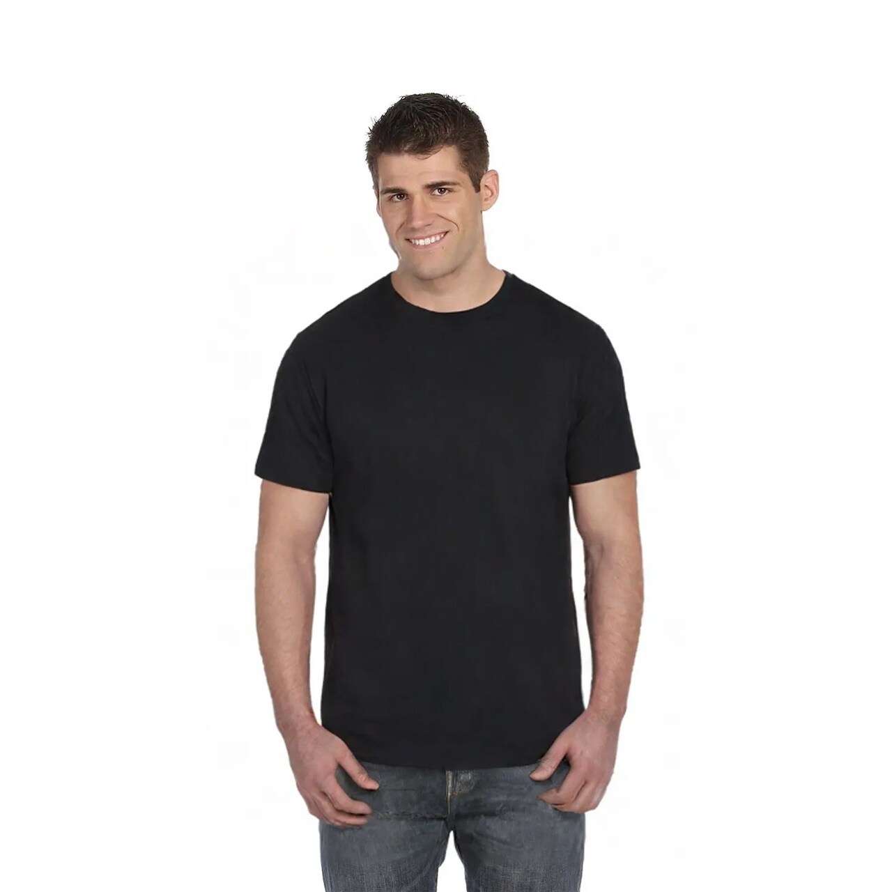 Gildan Softstyle Lightweight Short Sleeve Crewneck T-Shirt Modern Classic Fit Cotton Tee for Everyday Wear